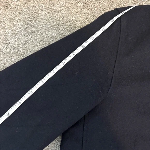 Barbour Barkston Deep Navy Wool Blend Men’s Jacket Small to Medium Heritage - Picture 15 of 16